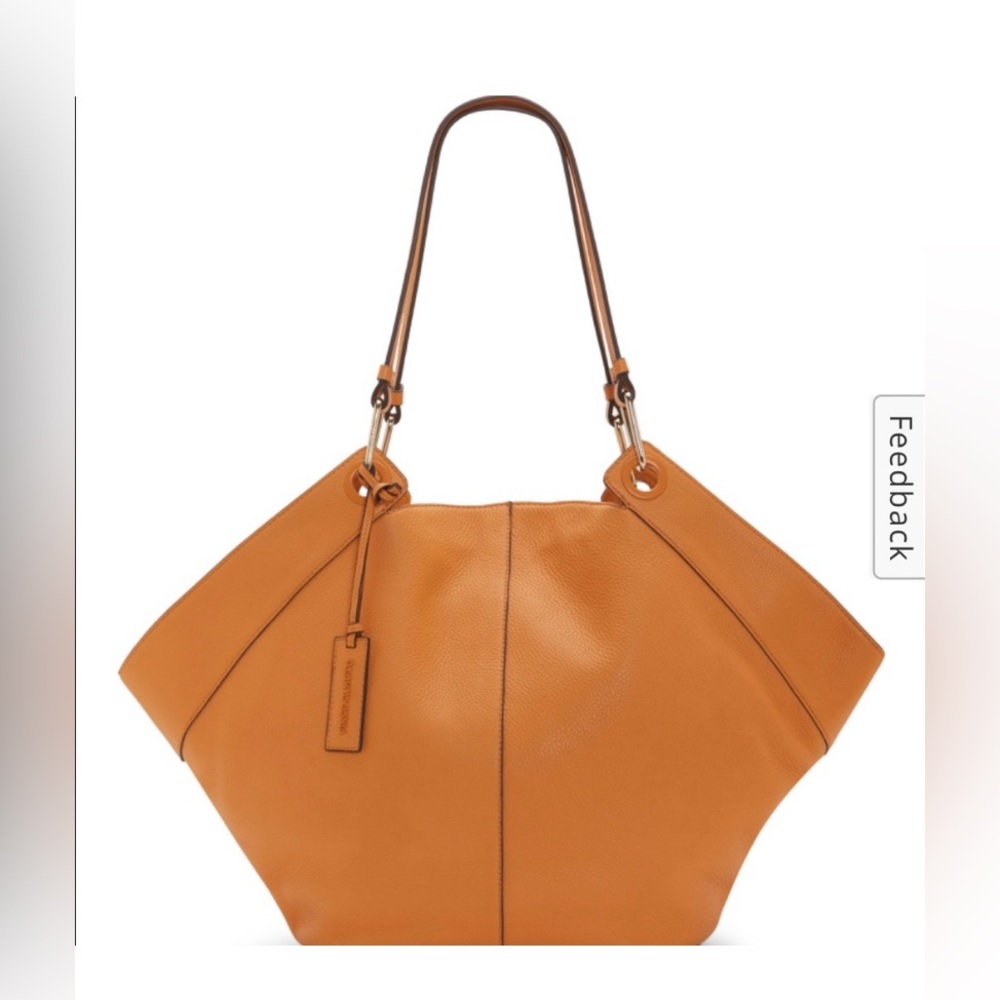 Vince Camuto Ice Peach Lenza Leather Shoulder bag